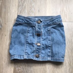 Carter’s | Jean Button Mini Skirt